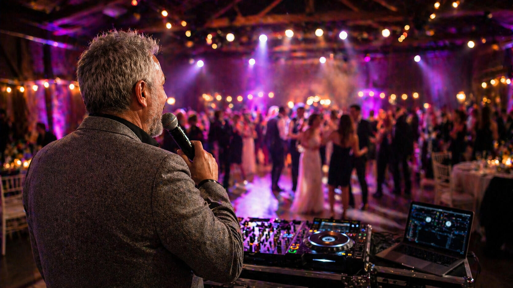 Festliche Stimmung mit DJ und Tanz
